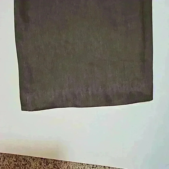 Alfani Women's pants sz 16W color brown wide leg flat front palazzo linen blend - Picture 10 of 15